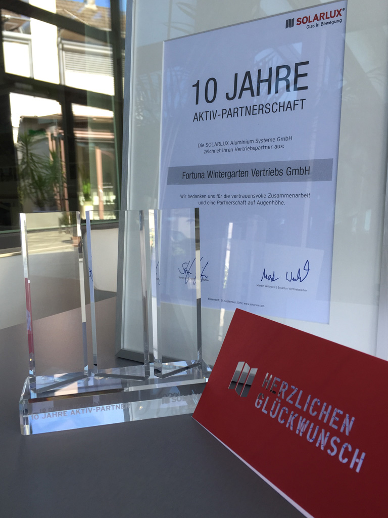 Solarlux Aktiv Partnerschaft
